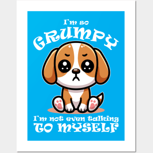 Grumpy Dog Posters and Art